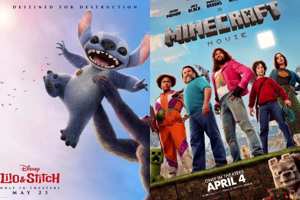 From Lilo and Stitch to Minecraft The top 5 highest-grossing movies of the year as of June 2025