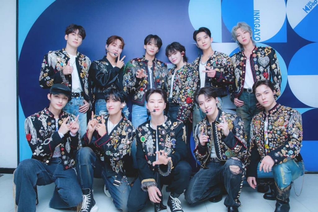 SEVENTEEN rules Music Bank with “THUNDER”