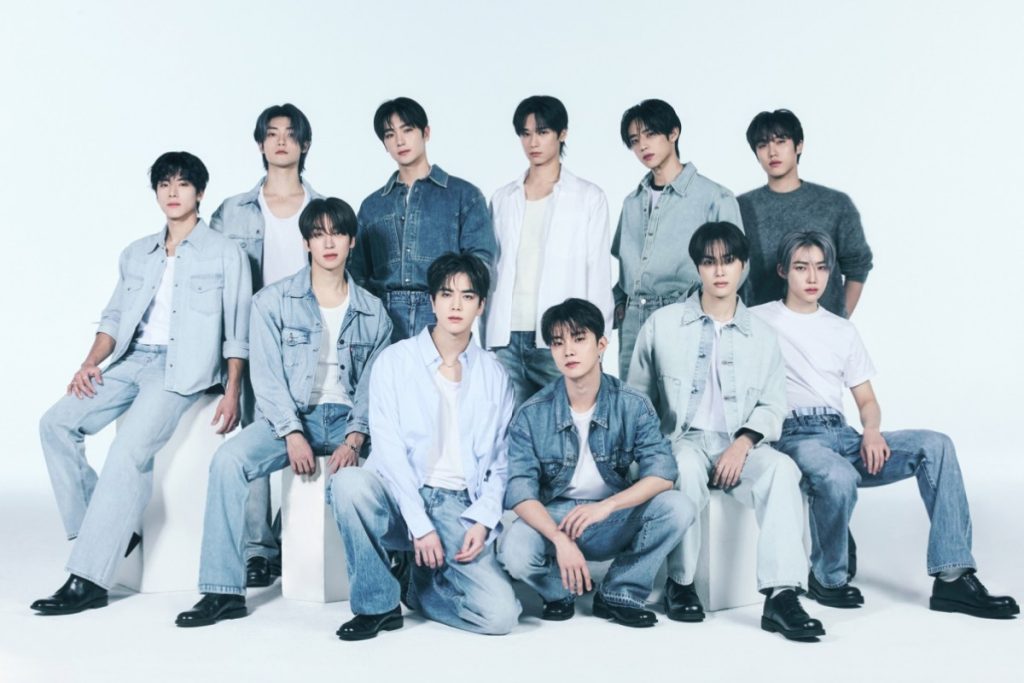 The Boyz wearing denim