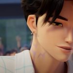 Jinu Saja from KPOP DEMON HUNTERS with a white t-shirt