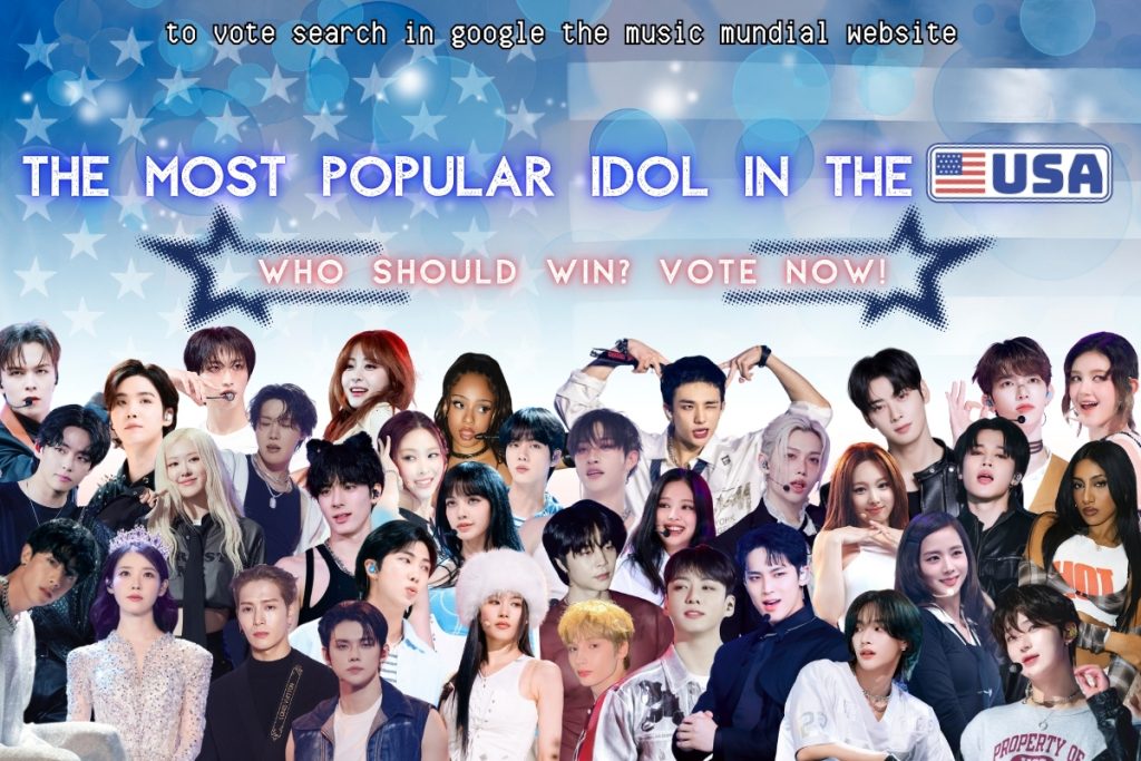 Who is the most popular kpop idol in the United States? VOTE NOW