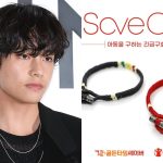 BTS V' wears bracelet for Gaza