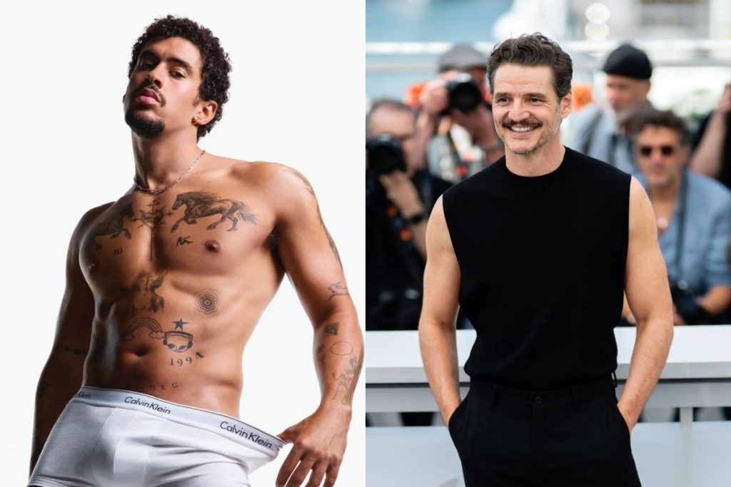 Bad Bunny and Pedro Pascal sexiest men alive