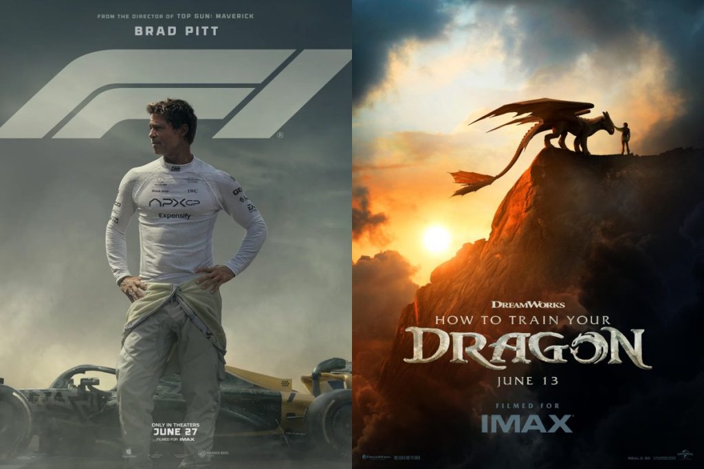 Top 5 The biggest winners at the United States box office in late June 2026, with F1 and How to Train Your Dragon