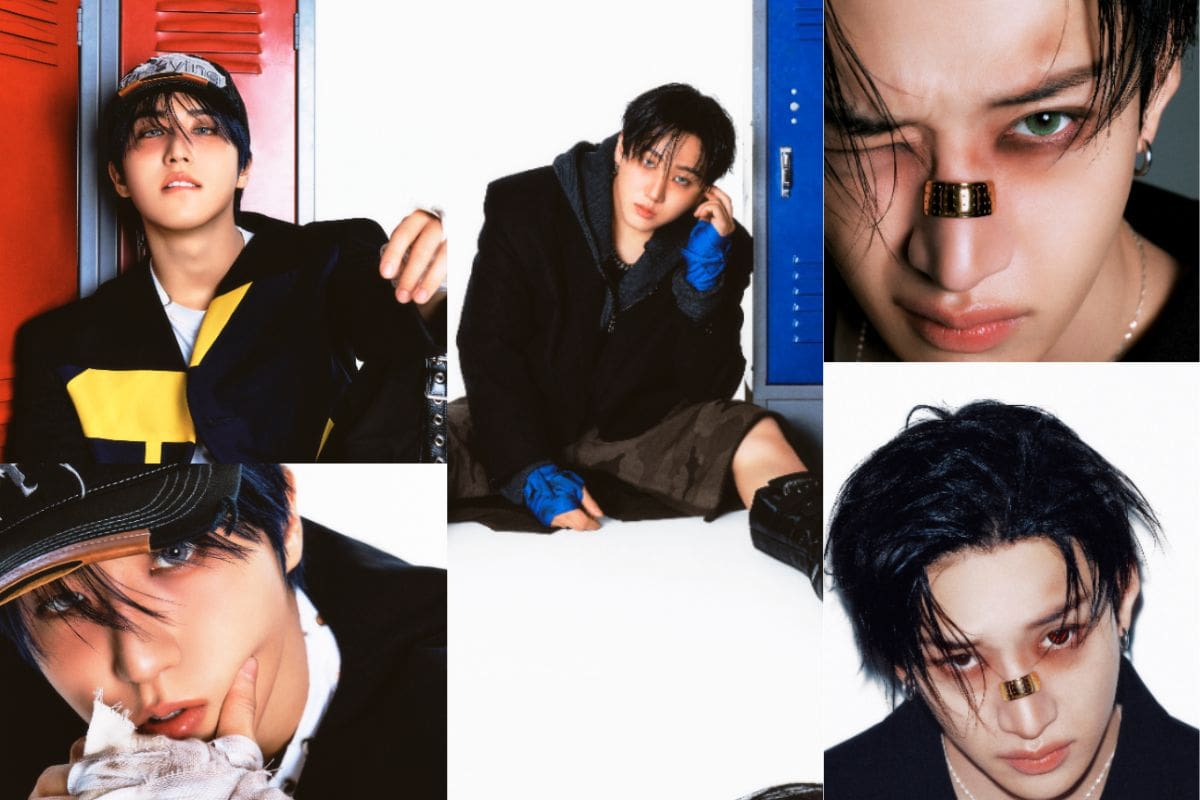 Stray Kids’ Bang Chan, Changbin, and Han starred in new “KARMA” concept photos the sport-themed universe for Stray Kids new album, "KARMA"