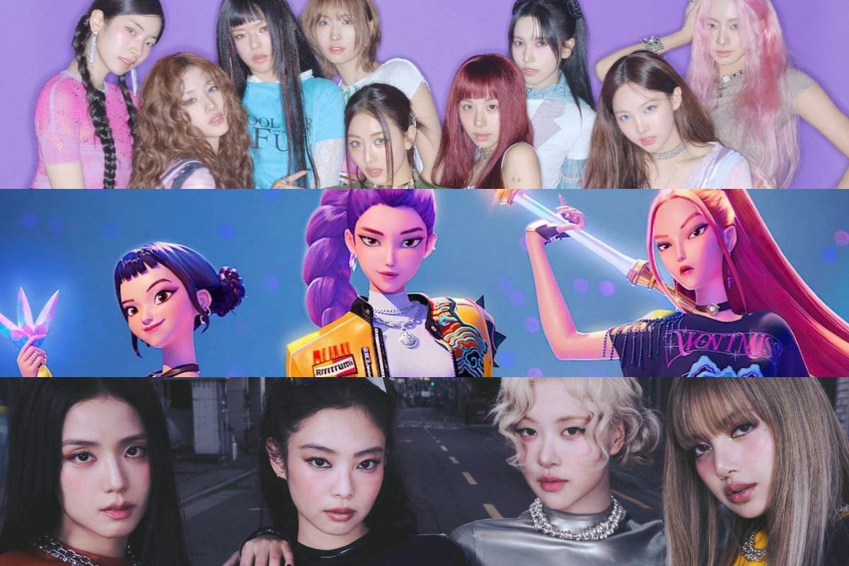 BLACKPINK, TWICE, KPop Demon Hunters UK singles chart