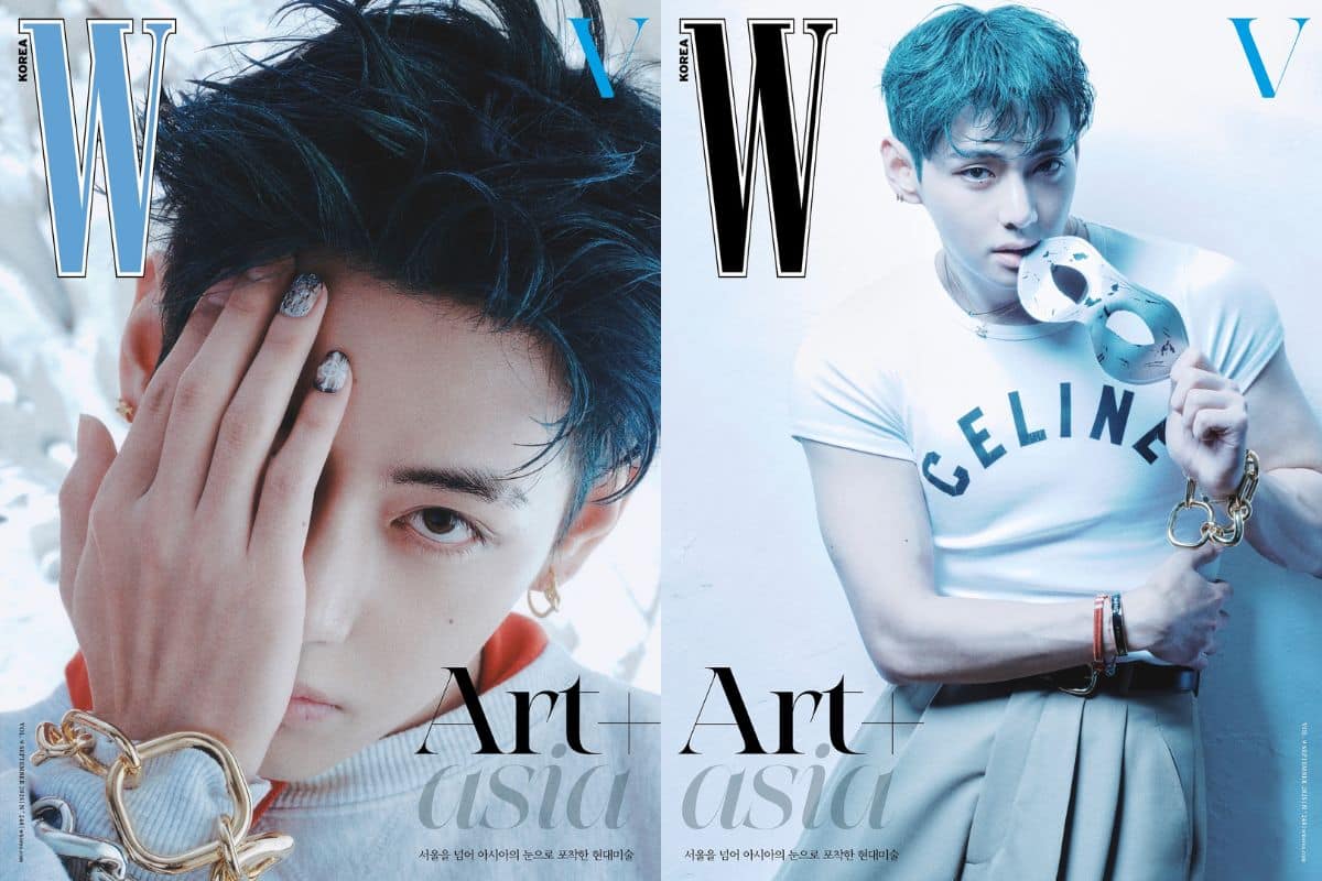 BTS’ V dazzles in new magazine cover after military discharge The close up photoshoot shows an amazing symmetrical face from V