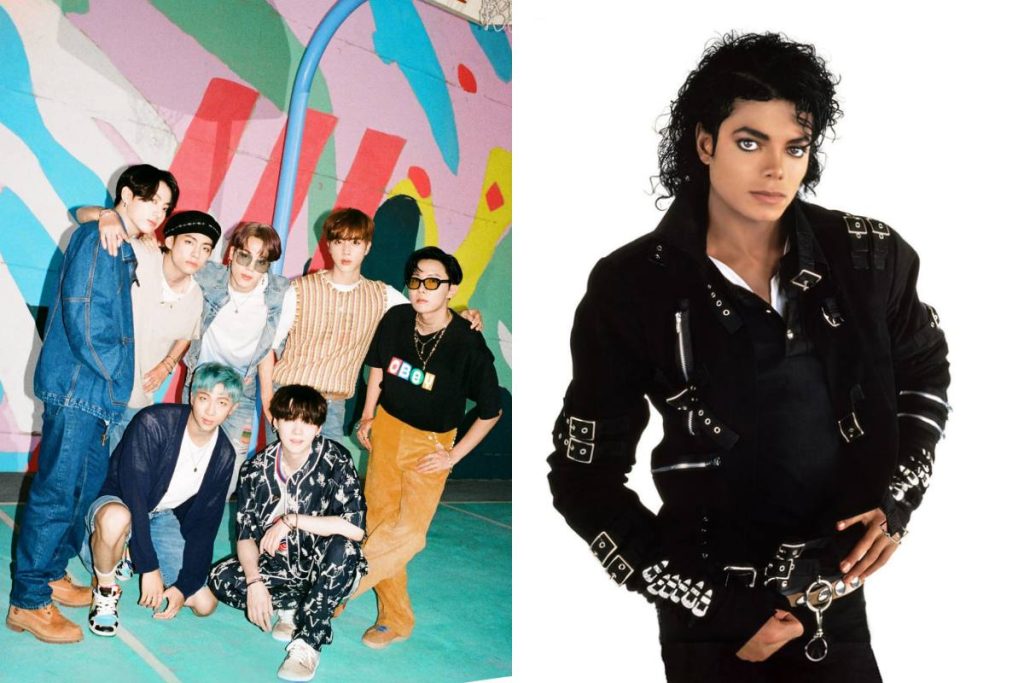 BTS and Michael Jackson song