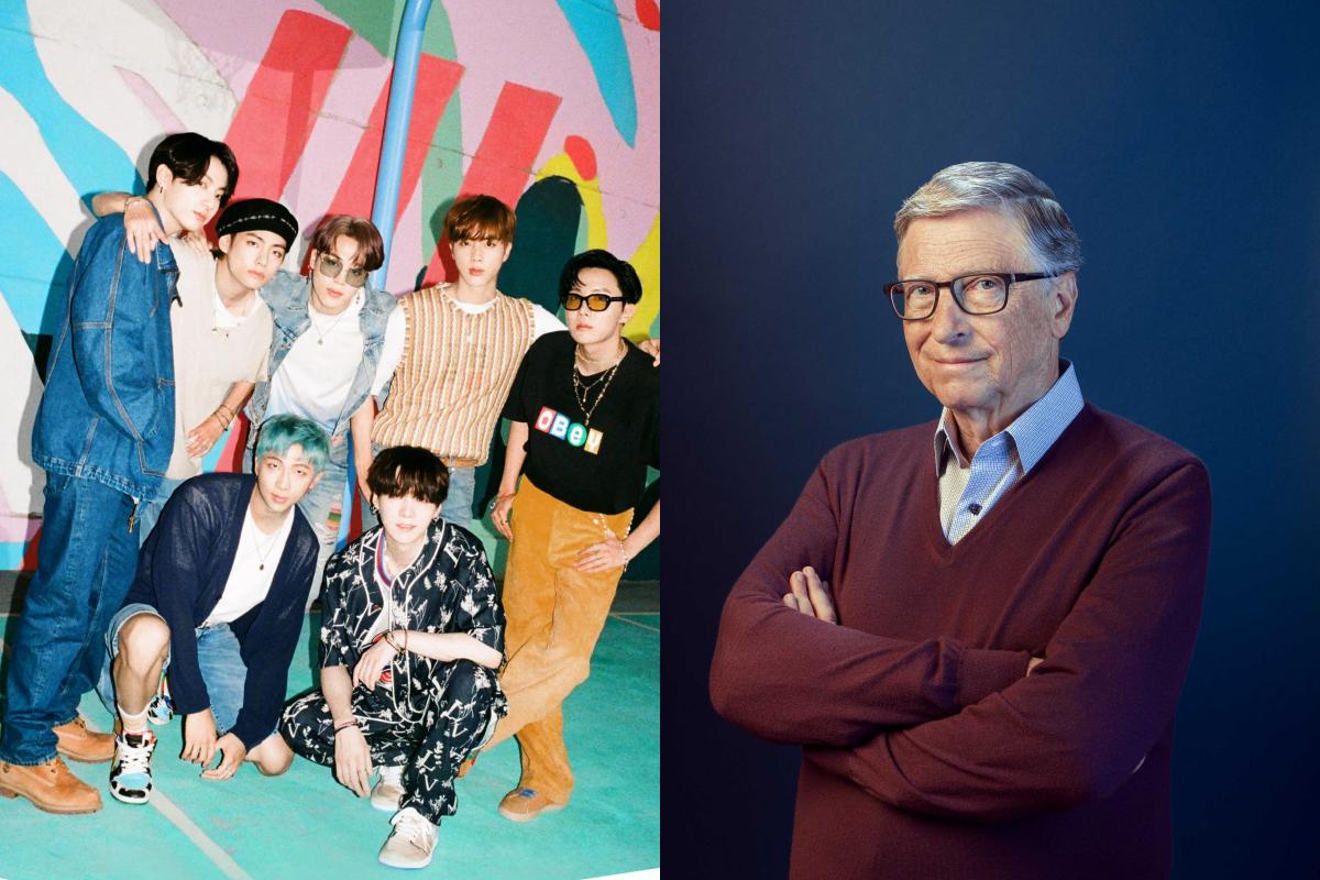 BTS and Bill Gates Spring Day