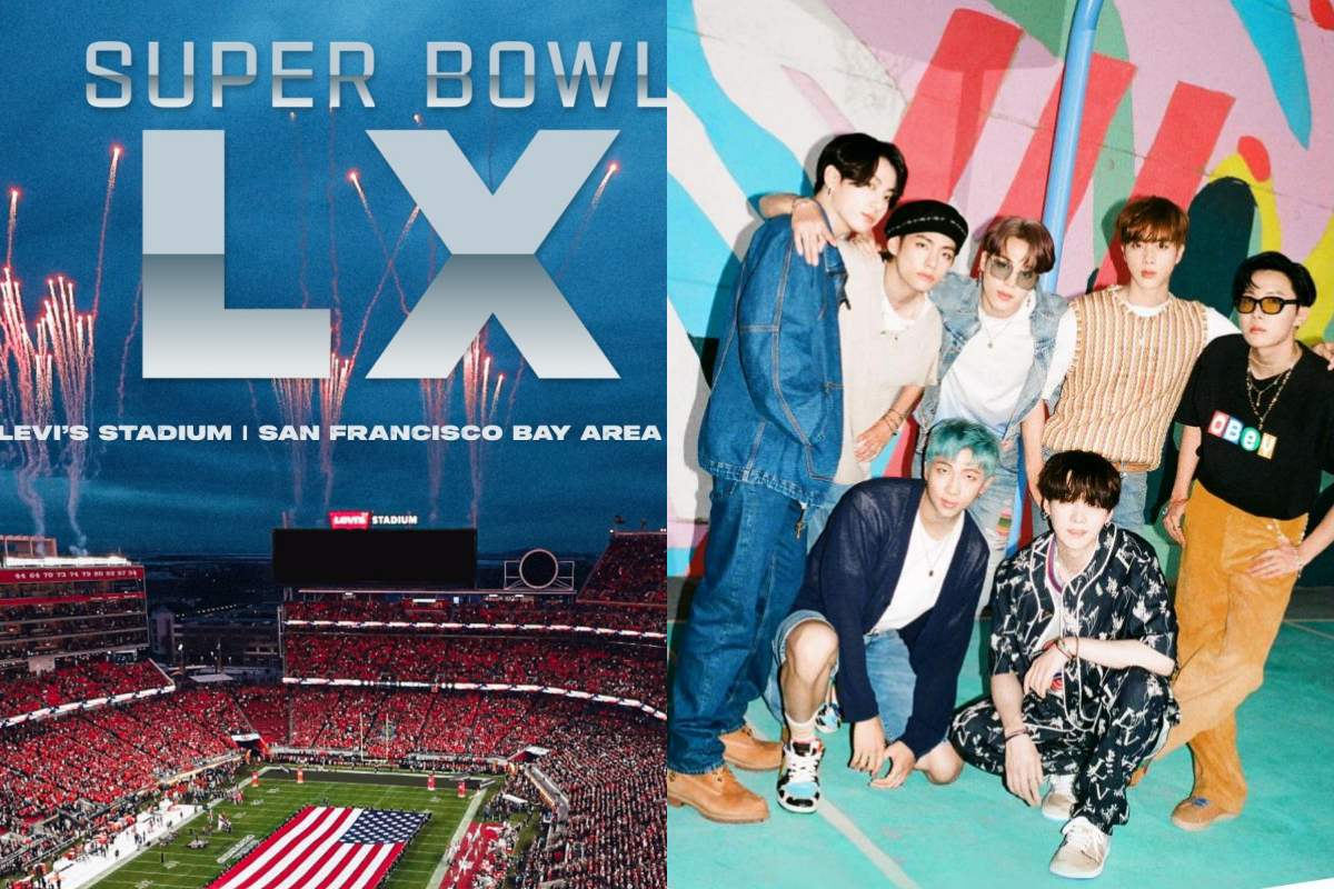 BTS at the Super Bowl Halftime show 2026