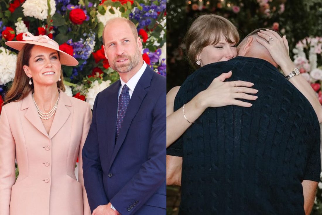 Kate Middleton and Prince William's sweet reaction to Taylor Swift's