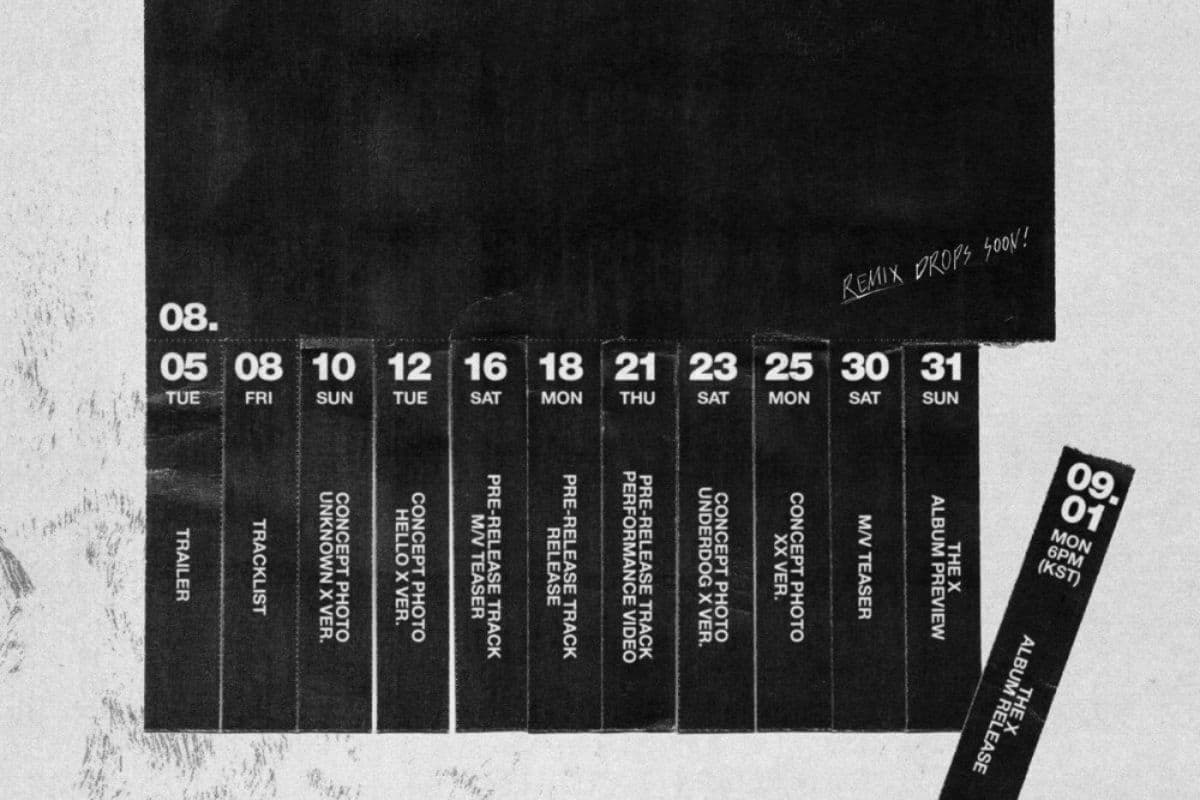 The idols will have a packed up promotions for the THE X album