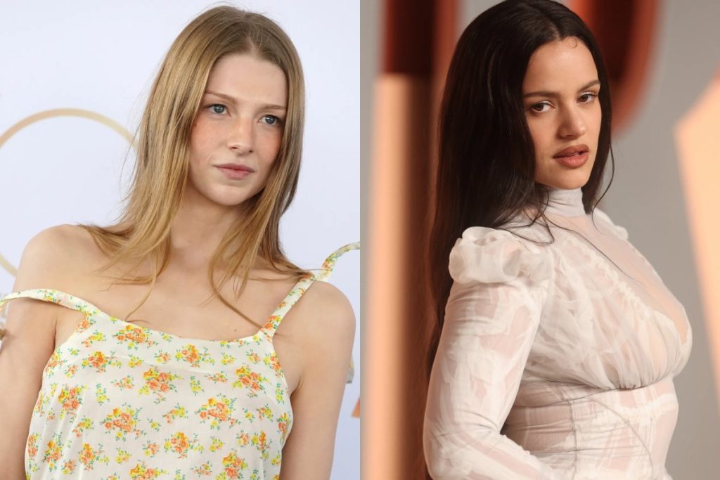 Rosalía and Hunter Schafer romance