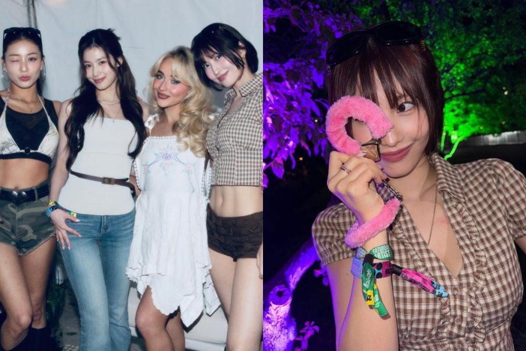 Sabrina Carpenter and Twice