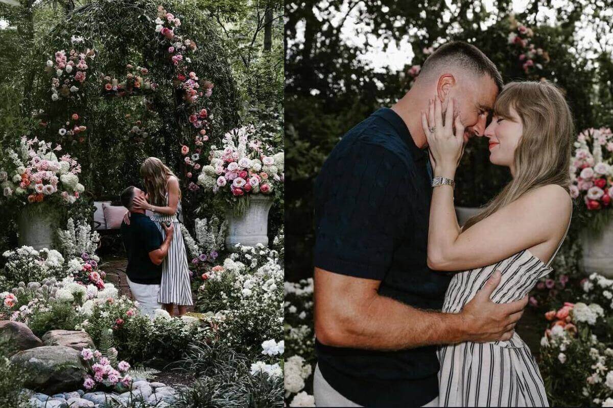 Taylor Swift announces she’s getting married to Travis Kelce