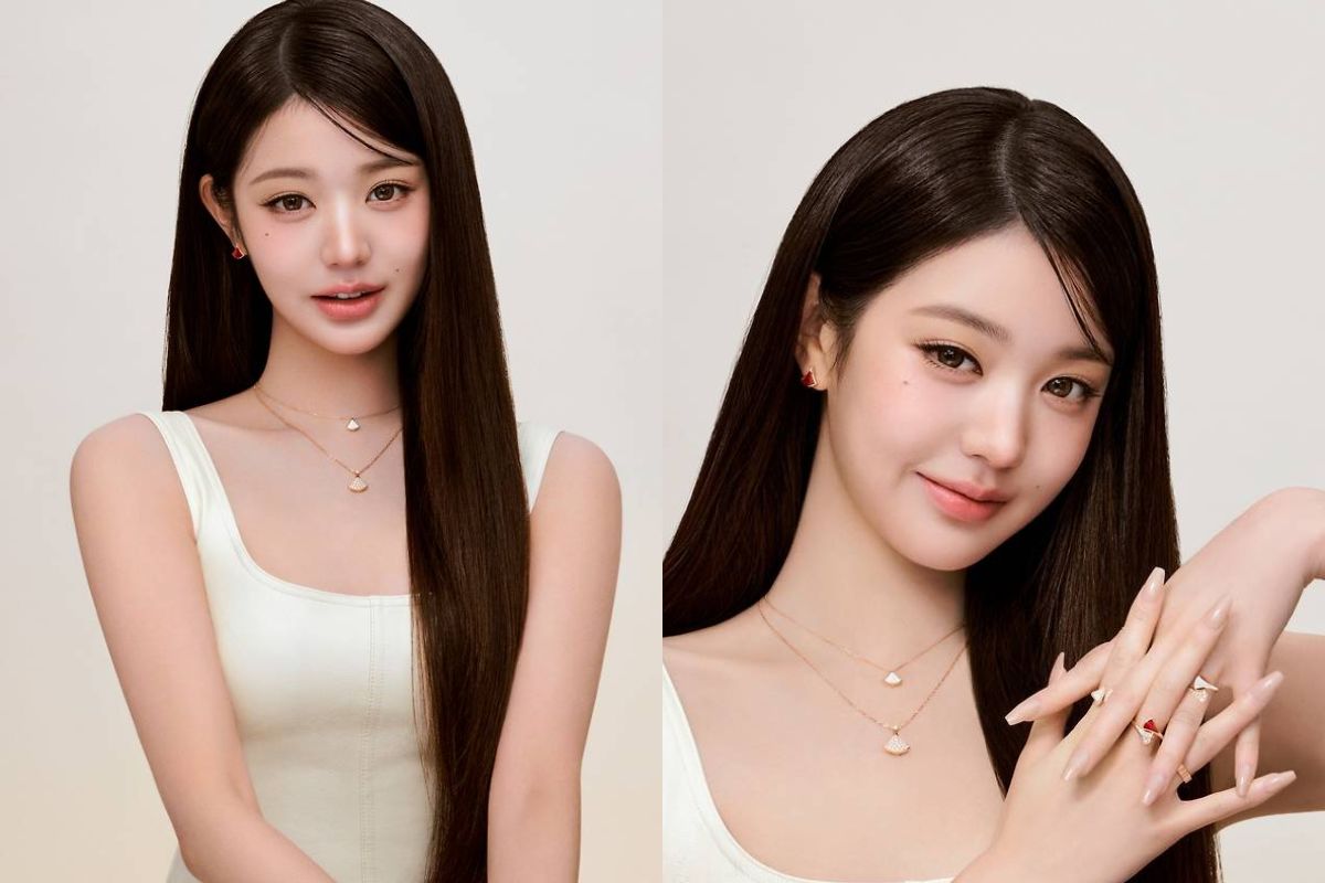 Wonyoungg looks amazing for her upcoming campaign with BVLGARI