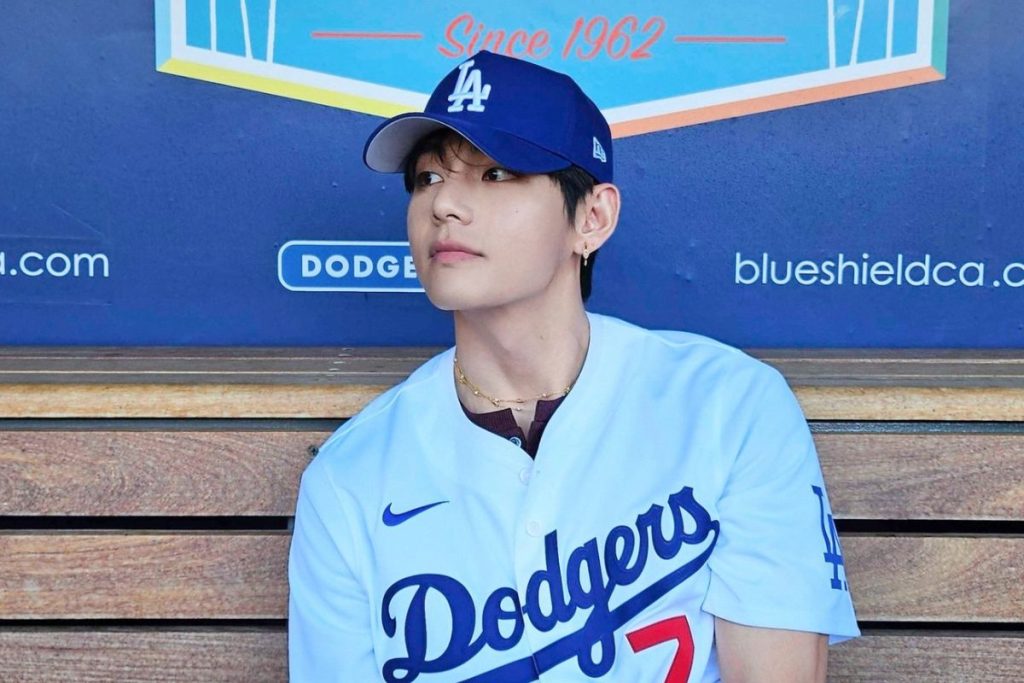 BTS’ V reportedly practiced for days for his first pitch at Dodgers Stadium