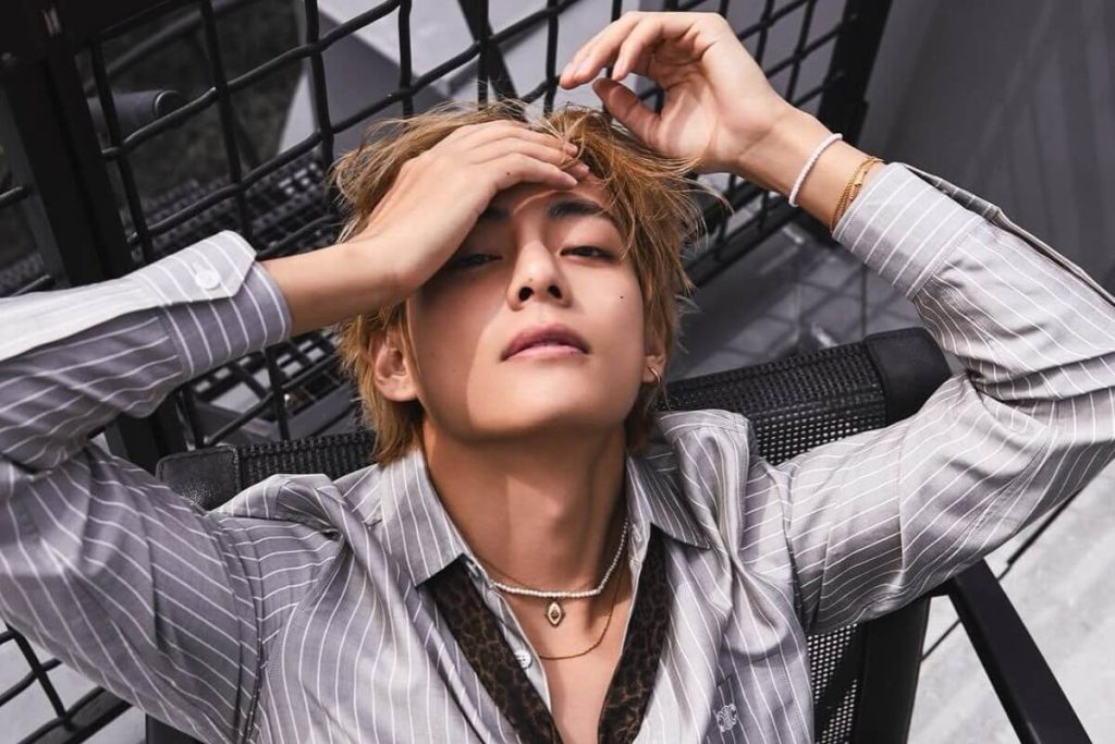 BTS' V shares with fans an insight into his workout