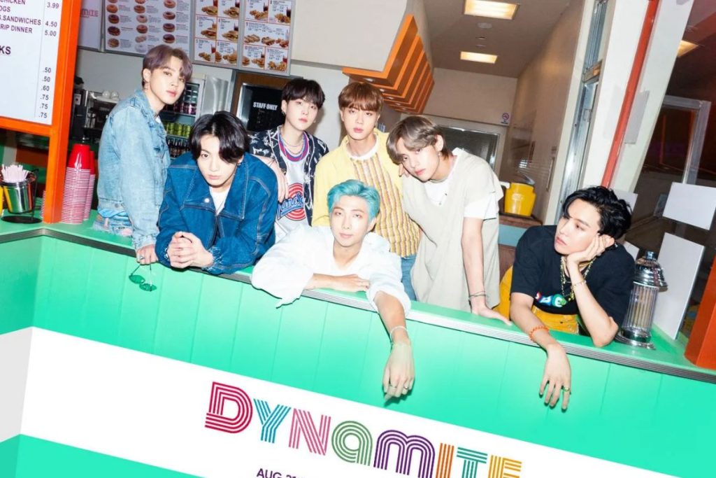 BTS Dynamite two billions views