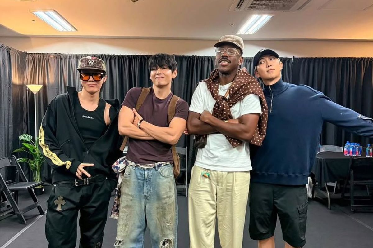 BTS’s V, J-Hope, and RM attended Tyler, the Creator’s Seoul concert