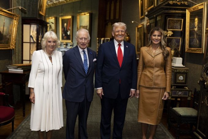 Behind the scenes of Donald Trump's state dinner at Windsor Castle with King Charles III, tensions are high