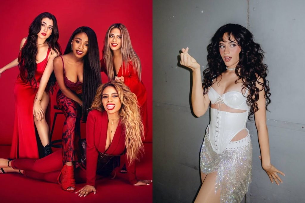 Camilla Cabello reacts to the Fifth Harmony reunion