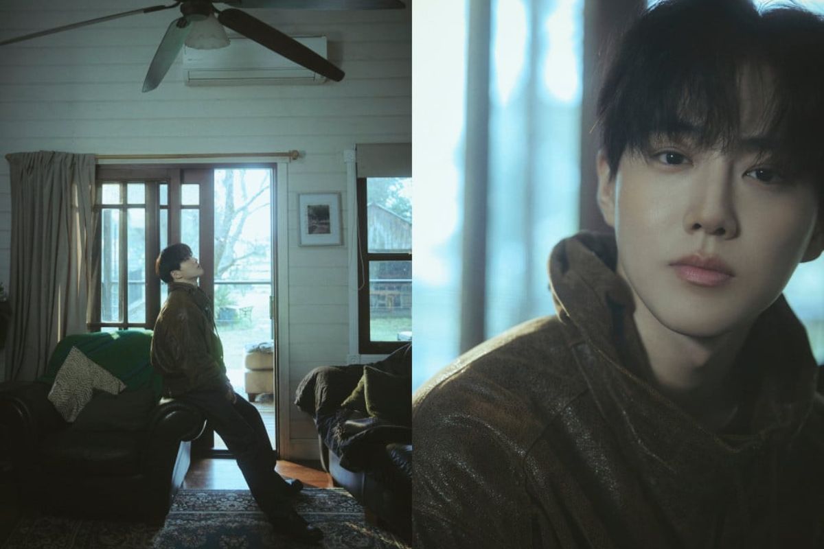 The melancholic atmosphere has taken over EXO Suho's visuals 