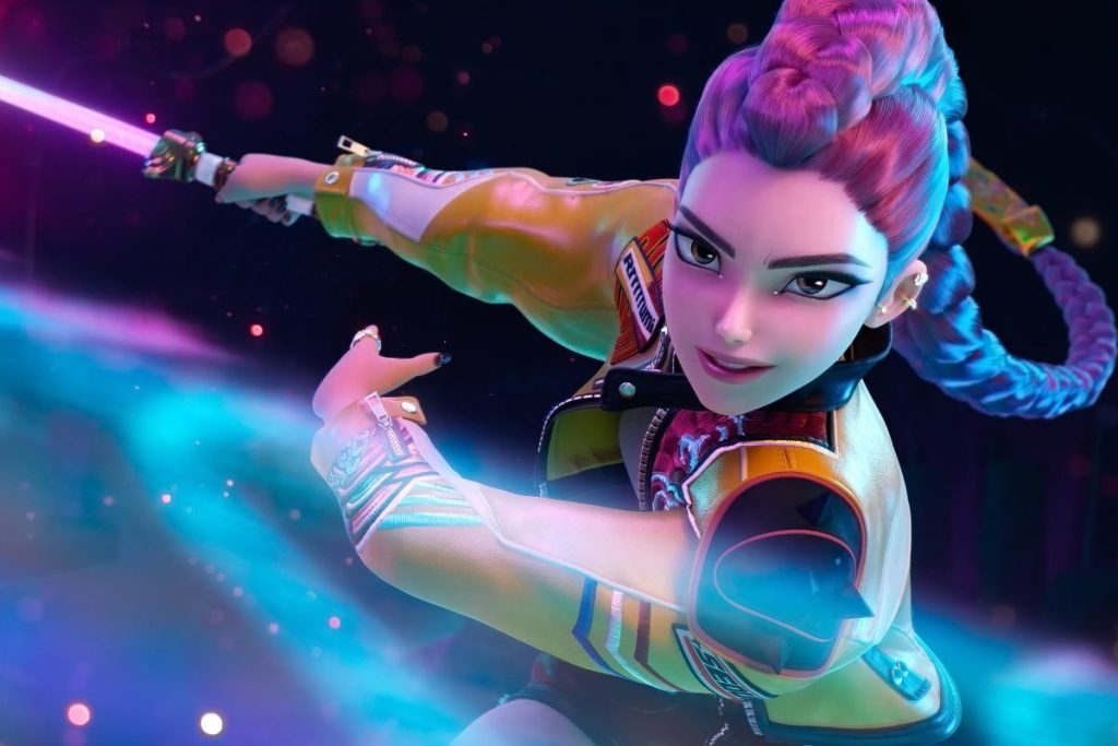 UK singles chart KPop Demon Hunters #1