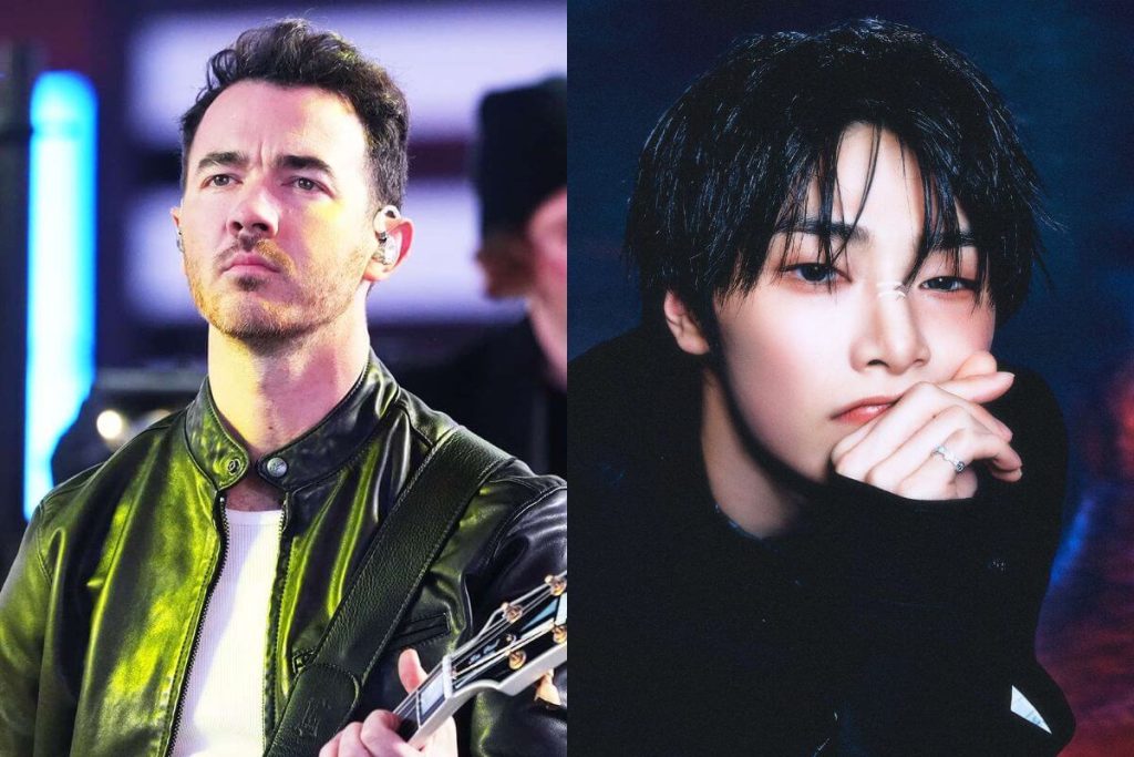 Kevin Jonas, member of the Jonas Brothers, commented on Stray Kids' I.N's new post