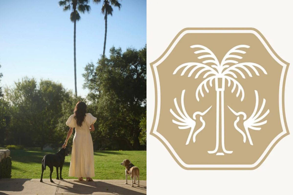 Meghan Markle inspires a brand logo creation thanks to a snap with her dogs