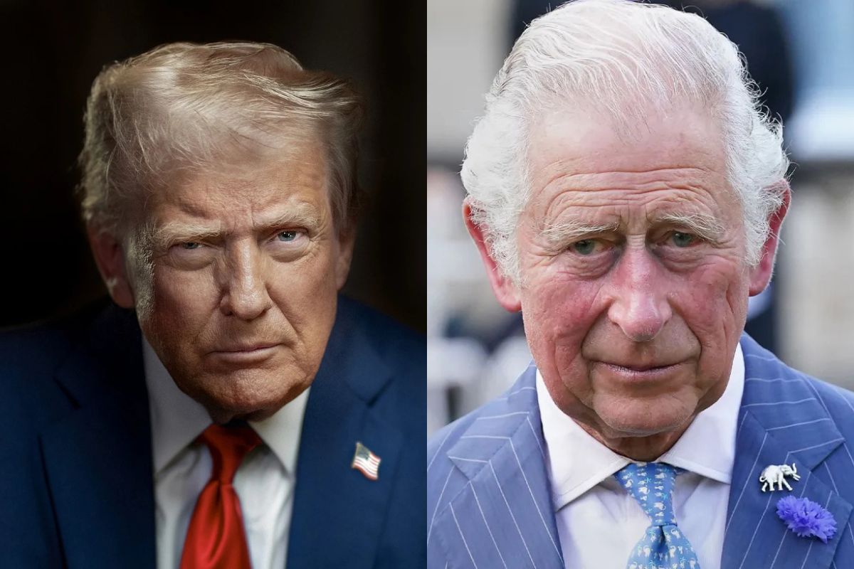 President Donald J. Trump and King Charles III meet at Windsor Castle