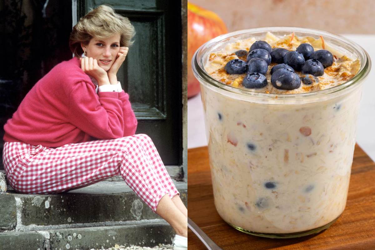 Princess Diana overnight oats