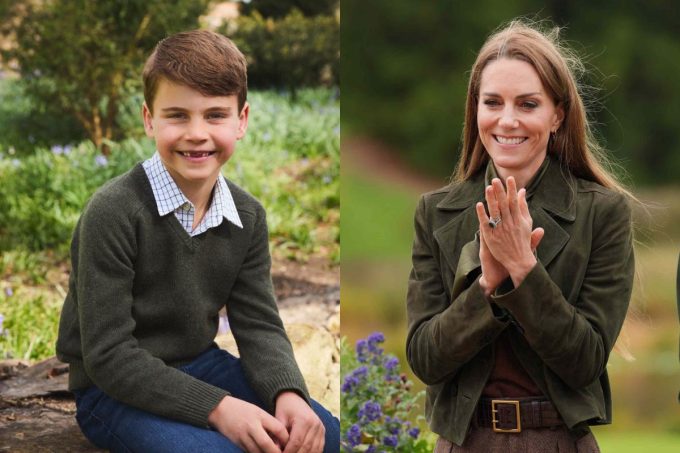 Kate Middleton reveals Prince Louis' secret