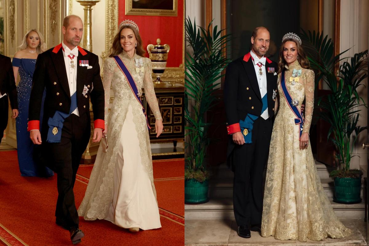 Kate Middleton state banquet 2025