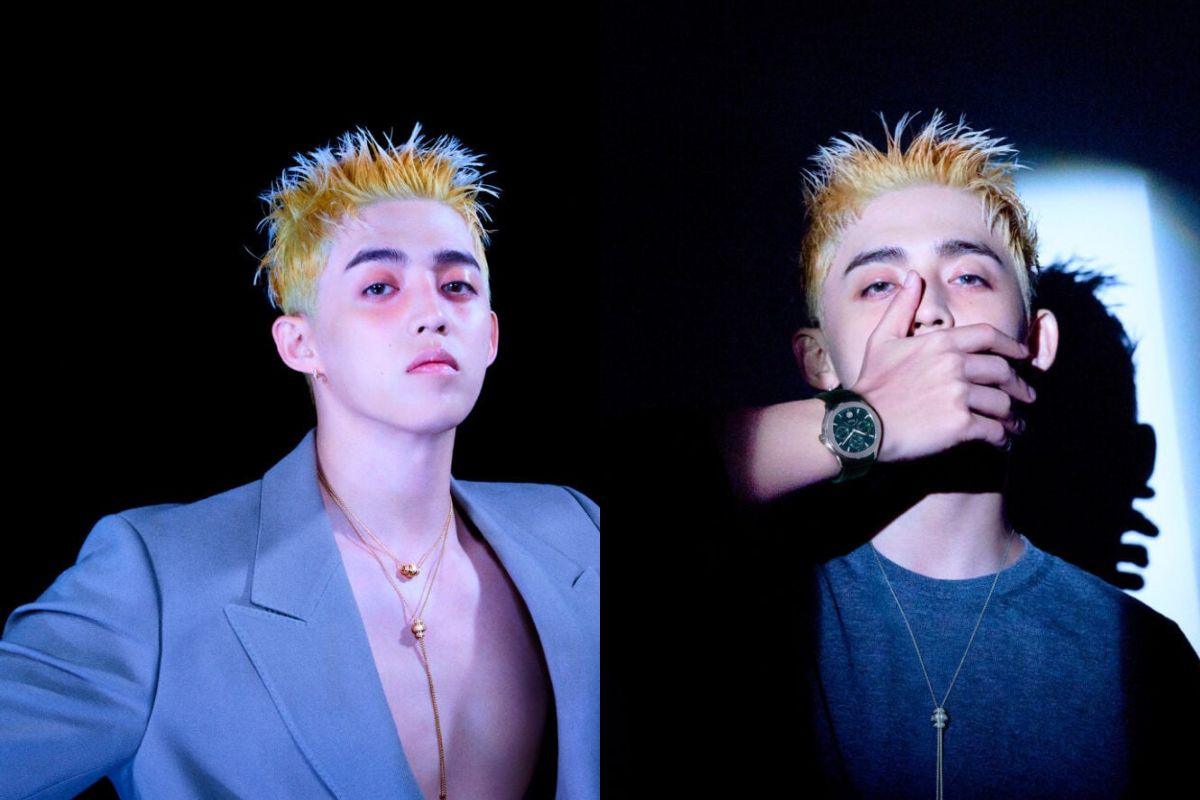 The idol looks confident in front of the camera of the GQ Photoshoot 