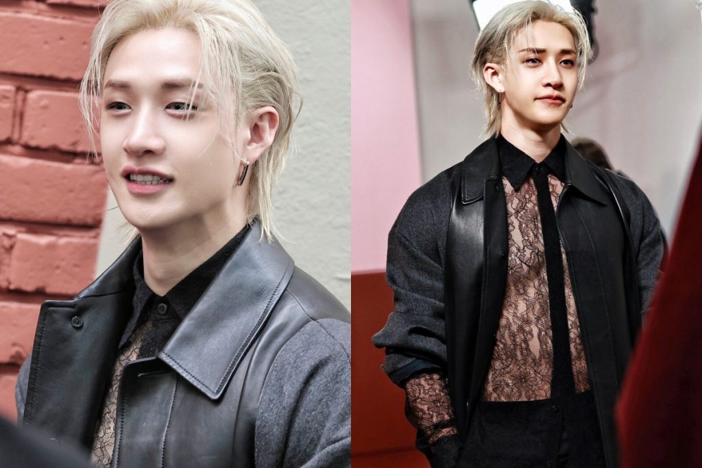 Stray Kids Bang Chan slays during Fashion Week in Milan Stray Kids Bang Chan slays during Fashion Week in Milan