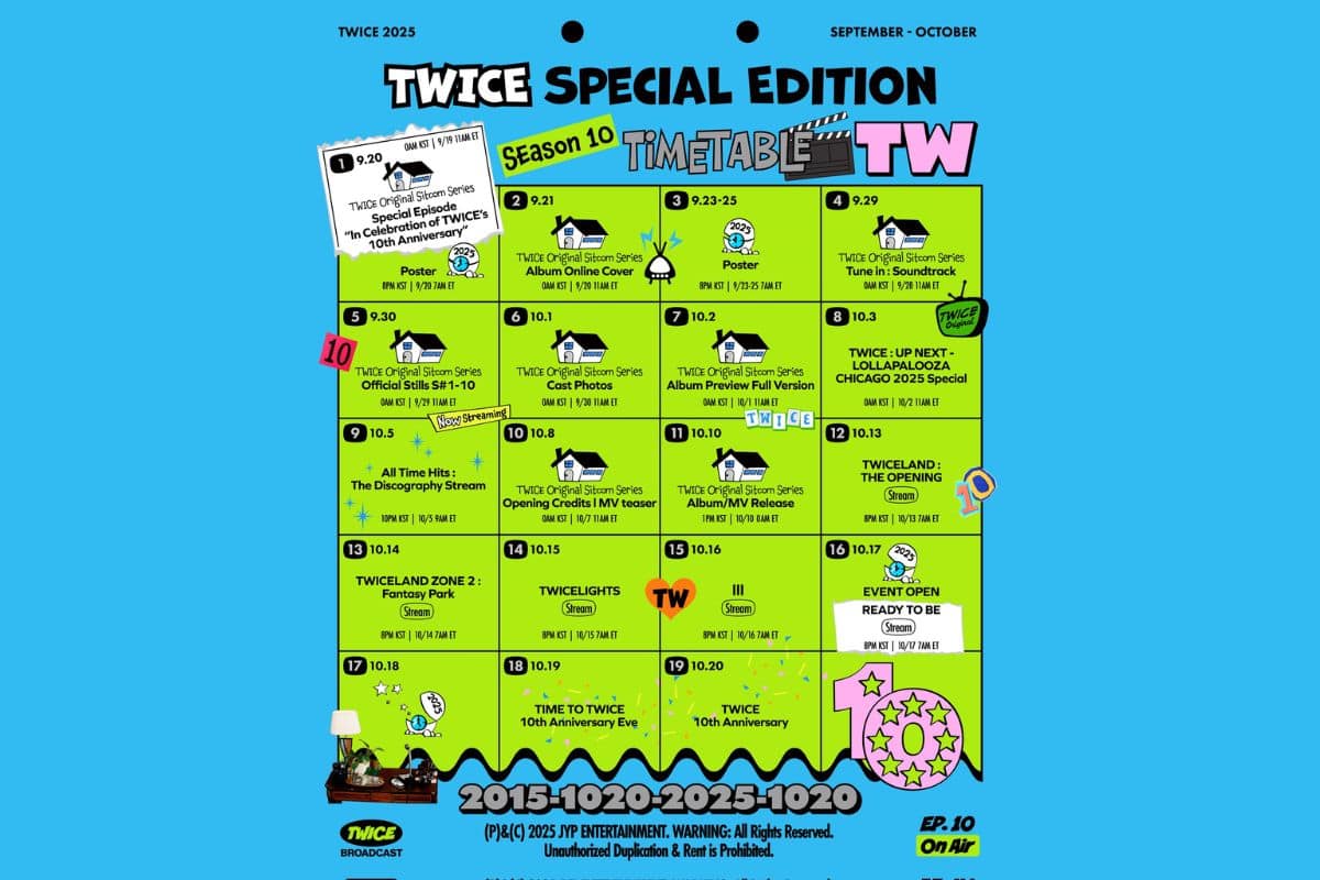 The upcoming sitcom episodes revealed on this trailer schedule 