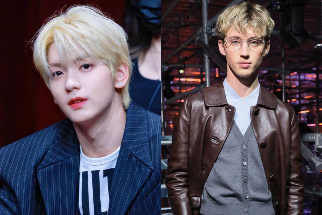 TXT' Soobin's reaction to Troye Sivan kissing another man