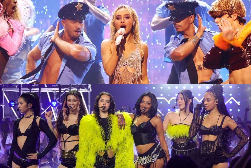 KATSEYE, Sabrina Carpenter VMAs 2025