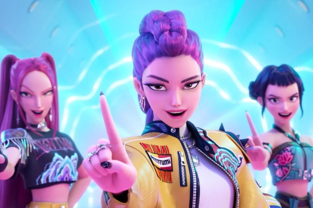 Top 10 KPop Demon Hunters UK Singles chart
