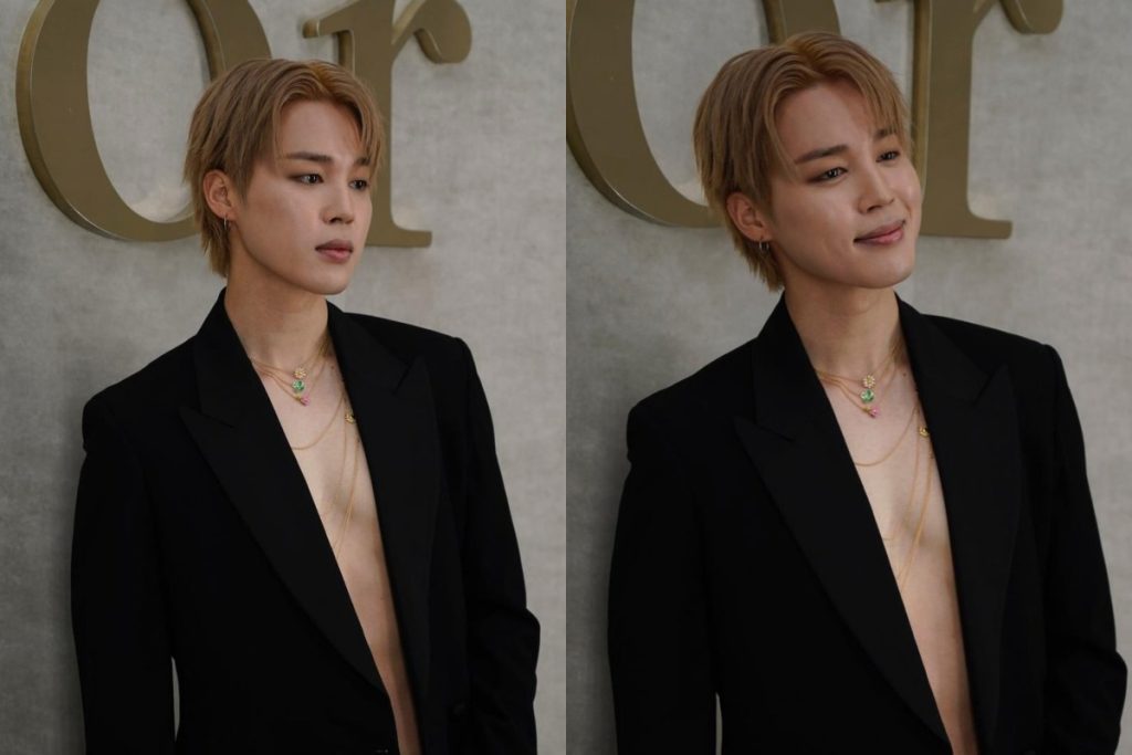 BTS’ Jimin reveals he chose to go shirtless at Paris Fashion Week event for Dior