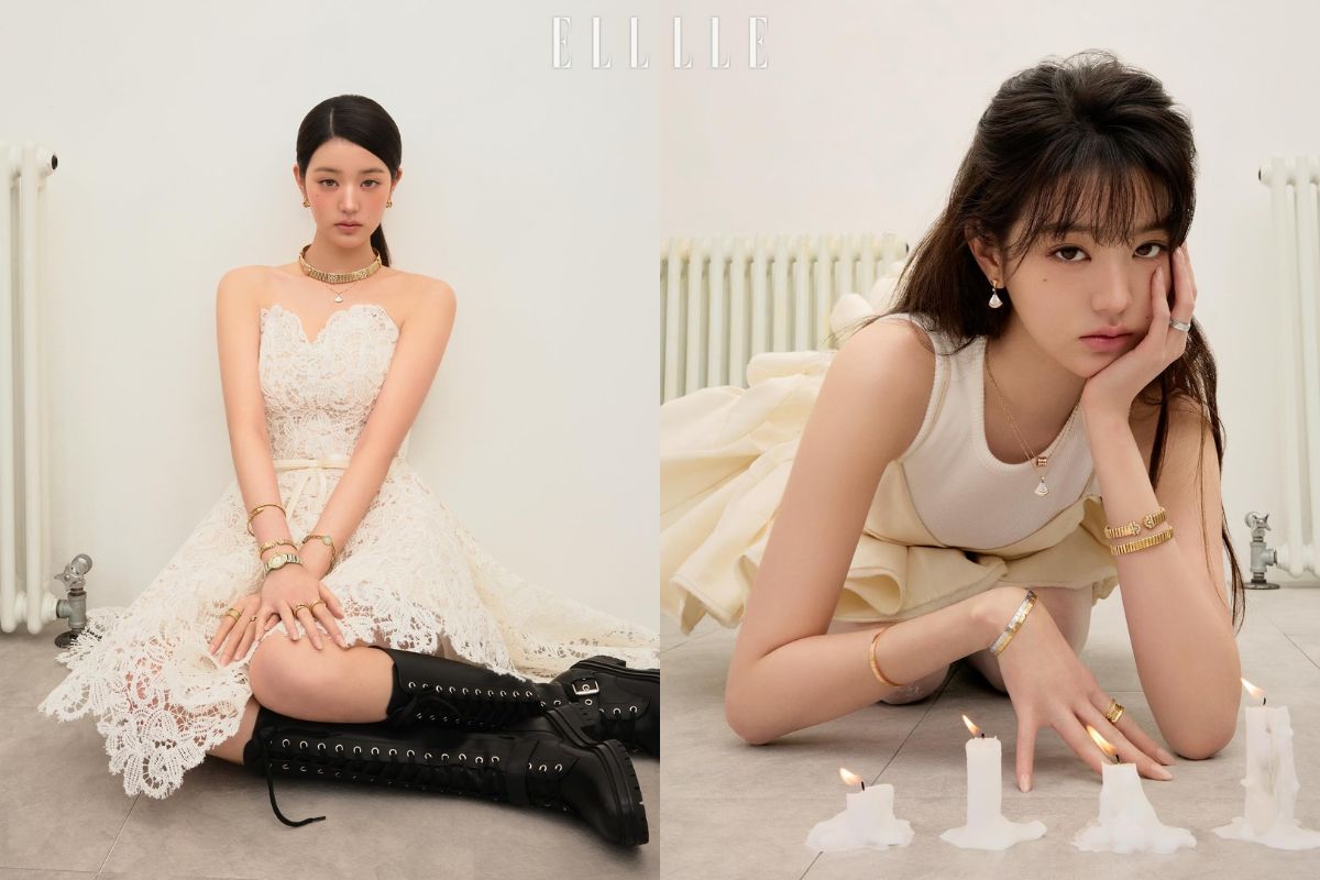 Wonyoung sporting jewerly from BVLGARI