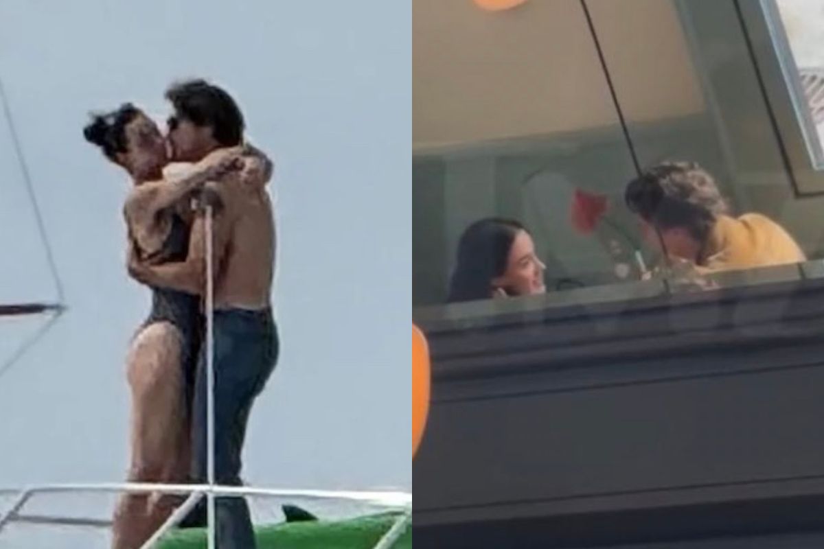 Katy Perry and Justin Trudeau were spotted kissing on a yacht Katy Perry and Justin Trudeau were spotted kissing on a yacht