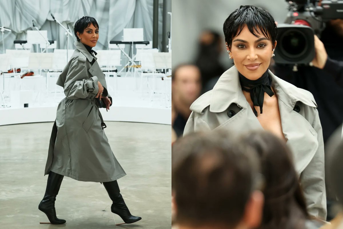 Kim Kardashian channels Kris vibes with a fierce pixie cut in Paris