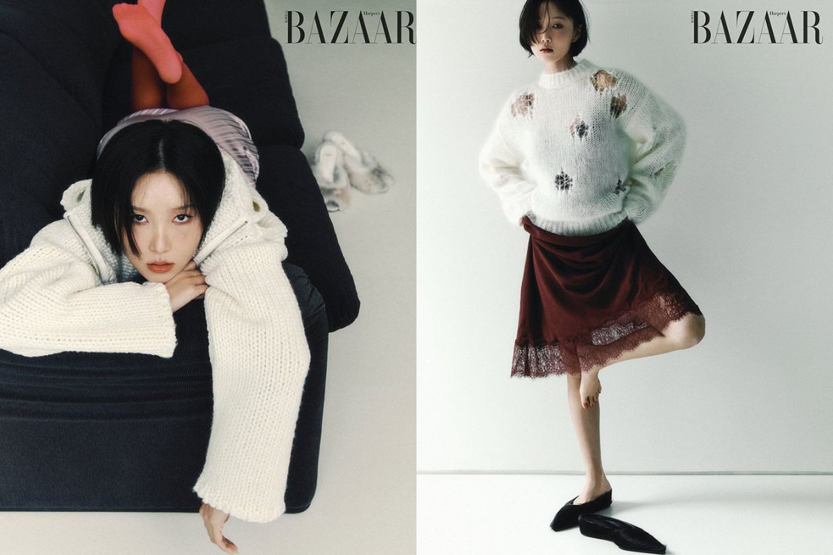 Hwa Sa gets in her feelings to talk about "Good Goodbye" to Harper's Bazaar Korea 