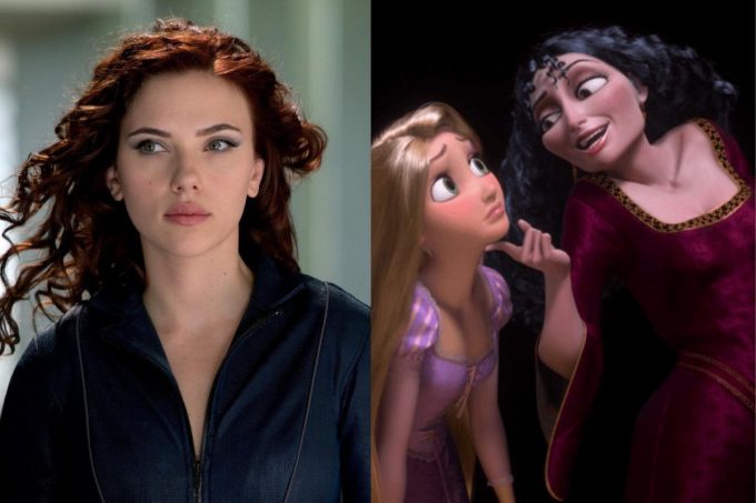 Scarlett Johansson is considering playing Mother Gothel in Disney’s live-action version of 'Tangled'