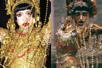 BLACKPINK’s Lisa becomes a golden siren in her jaw-dropping Halloween costume