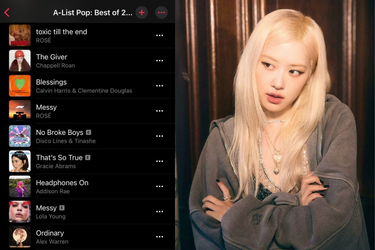 BLACKPINK's Rosé makes history on Apple Music’s 'Best Songs of 2025' list