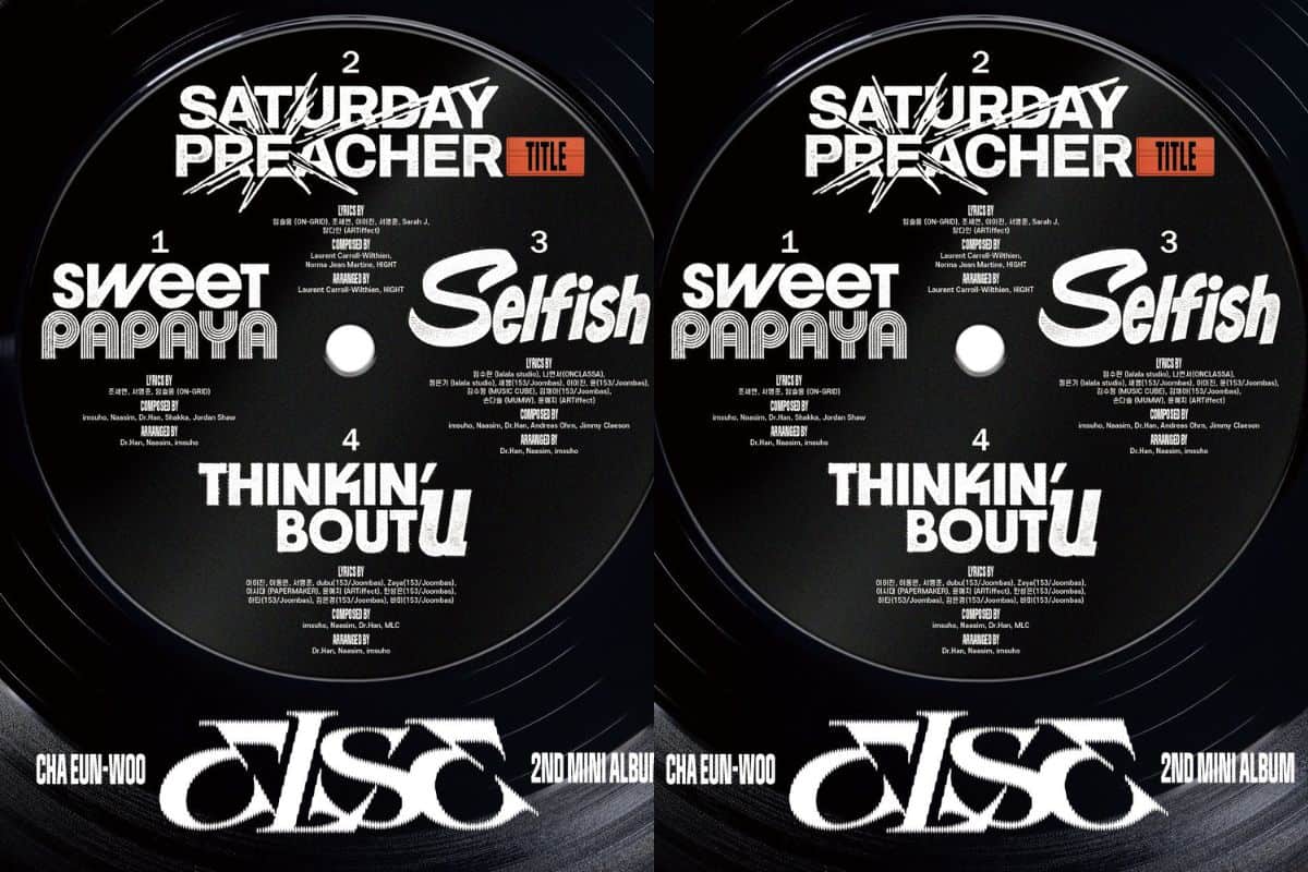 The idol will release one title track and 3 b sides, all written by Cha Eunwoo and 2AM Seunglong