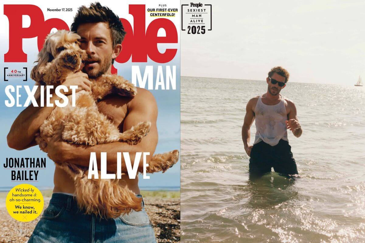 PEOPLE names Jonathan Bailey the Sexiest Man Alive 2025